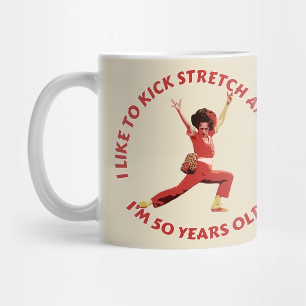 Sally Omalley - i like to kick stretch and kick by Distoproject